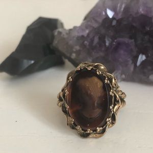 VINTAGE West Germany  Brass Ring